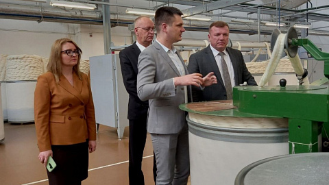 The FEZ "Minsk" delegation paid a working visit to OJSC "Kamvol"