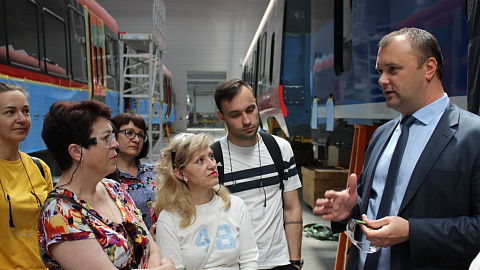 Excursion to stadler minsk