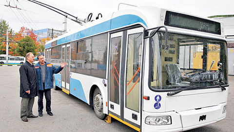 Contactless trolleybuses of FEZ "Minsk" resident left for Vitebsk routes