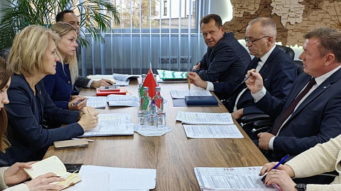 The FEZ "Minsk" administration held a meeting on the results of the work of the capital's FEZ for 9 months of this year with the participation of Deputy Minister of Economy Alesya Abramenko