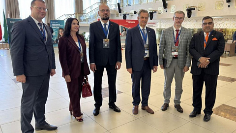 Head of the FEZ Minsk Administration Anatoli Kalinin took part in the forum "Road to India: Opportunities for Belarusian Exporters" in Mogilev