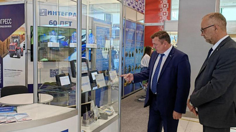The head of the FEZ "Minsk" administration visited the international specialized exhibition "Belagro-2023"