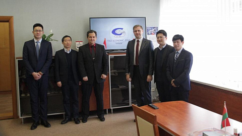 Negotiations with the Chinese company in FEZ Minsk Administration